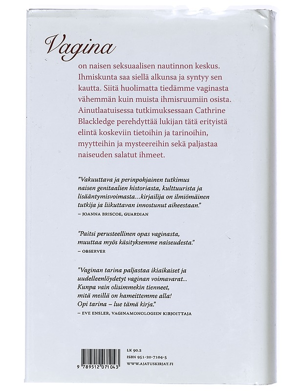 Vaginan tarina - Blackledge, Catherine - Tietokirjat ja oppaat - 10105417843 - 1