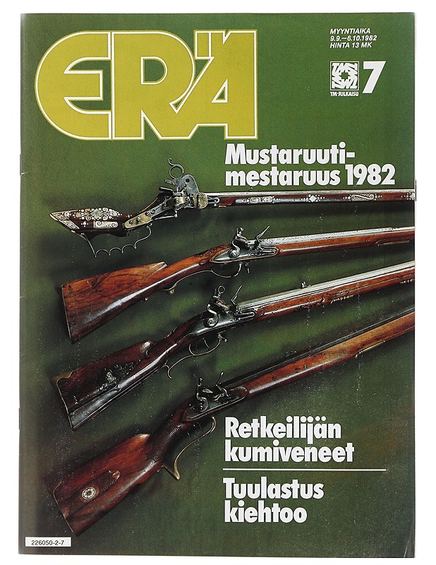 ERÄ 7 /1982 - Lehdet - 10105417853 - 0