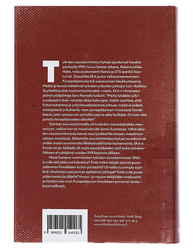 Punapääoman linnake : työväen osuustoiminnan dramaattiset vaiheet - Komulainen, Anitra - Historiakirjat - 10105417857 - 1