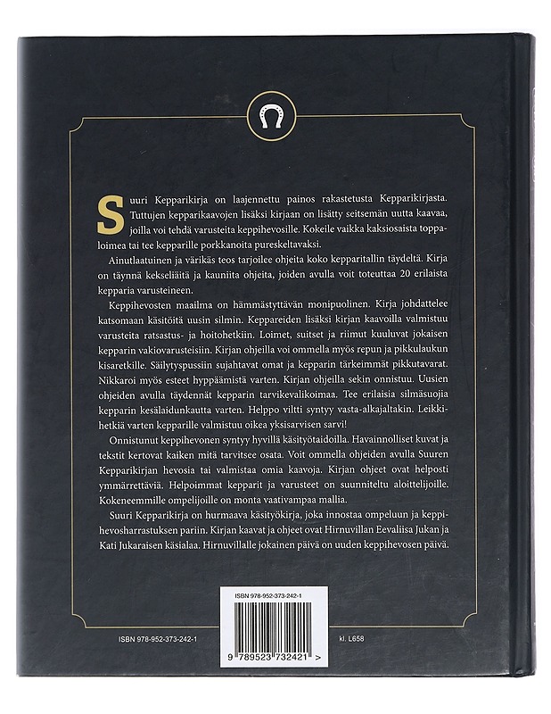 Suuri kepparikirja : ohjeita ja vinkkejä keppihevosten tekemiseen - Jukarainen, Kati - Käsityökirjat - 10105417918 - 1