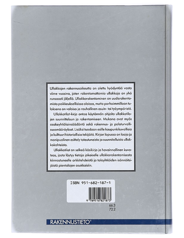 Ullakkotilat - Hannu Tomminen - Tietokirjat ja oppaat - 10105417936 - 1