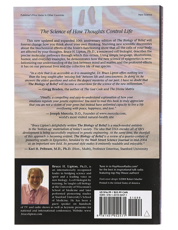 The Biology of Belief: Unleashing the Power of Consciousness, Matter & Miracles - Bruce H. Lipton, Ph.D. - Tietokirjat ja oppaat - 10105417987 - 1