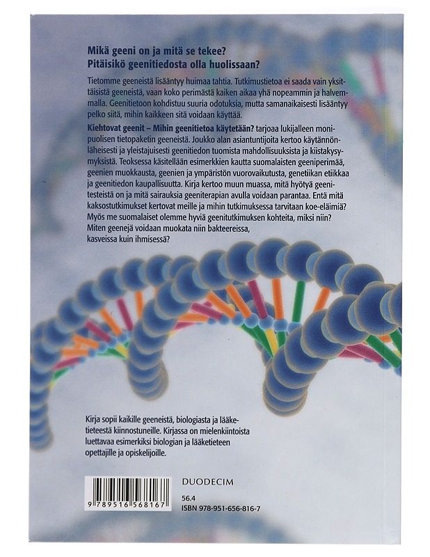 Kiehtovat geenit : mihin geenitietoa käytetään? - Jokela, Maarit - Tietokirjat ja oppaat - 10105417992 - 1