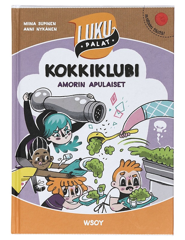 Kokkiklubi : amorin apulaiset - Miina Supinen, Anni Nykänen - Lastenkirjat - 10105418018 - 0