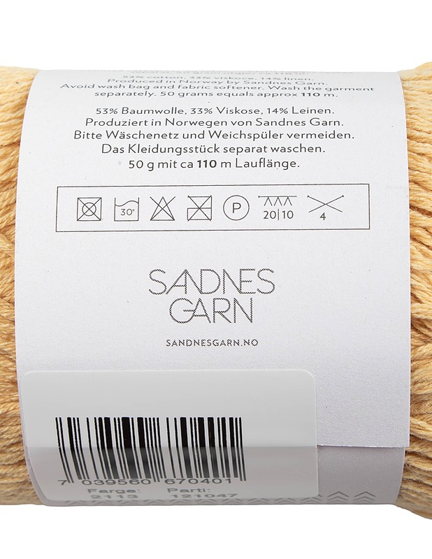 SANDNES GARN Line neulelanka, 50 g - 1 kerä - Käsityö - 10105418040 - 2