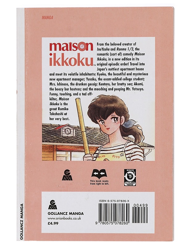 Maison Ikkoku Vol. 1 - Takahashi, Rumiko - Sarjakuvat - 10105418037 - 1