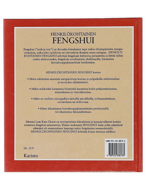 Henkilökohtainen fengshui : mielenrauhaa ja terveyttä - Lam, Kam Chuen - Tietokirjat ja oppaat - 10105418042 - 1