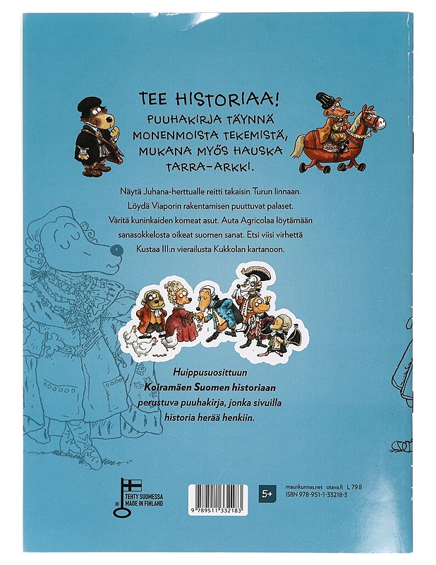 MAURI KUNNAS KOIRAMÄEN SUOMEN HISTORIA PUUHAKIRJA - Lastenkirjat - 10105418090 - 1