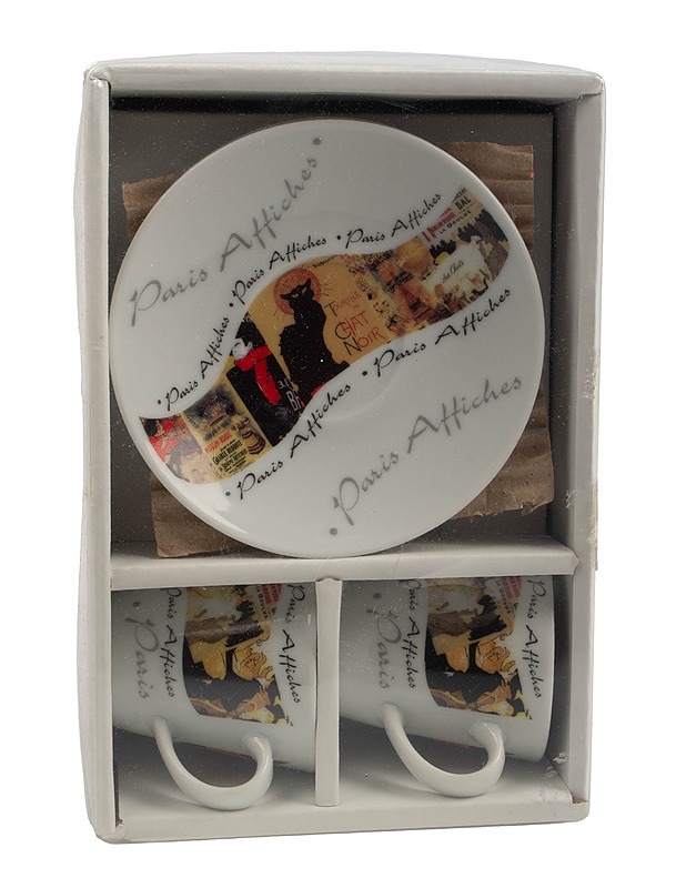 Paris Affiches espressokuppisetti, 2 paria - Mukit ja kahvikupit - 10105418092 - 0