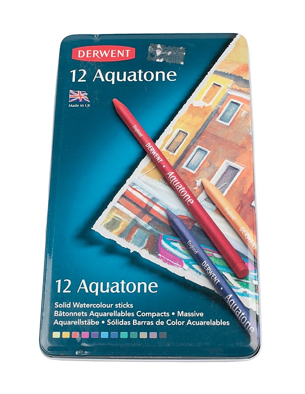 DERWENT Aquatone kynä, 12 kpl - Askartelu - 10105418139 - 0