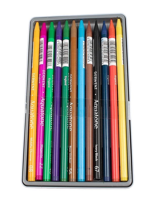 DERWENT Aquatone kynä, 12 kpl - Askartelu - 10105418139 - 1