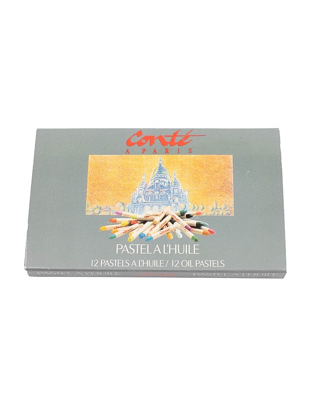 CONTÉ A PARIS öljypastelliliitu, 12 kpl - Askartelu - 10105418146 - 0