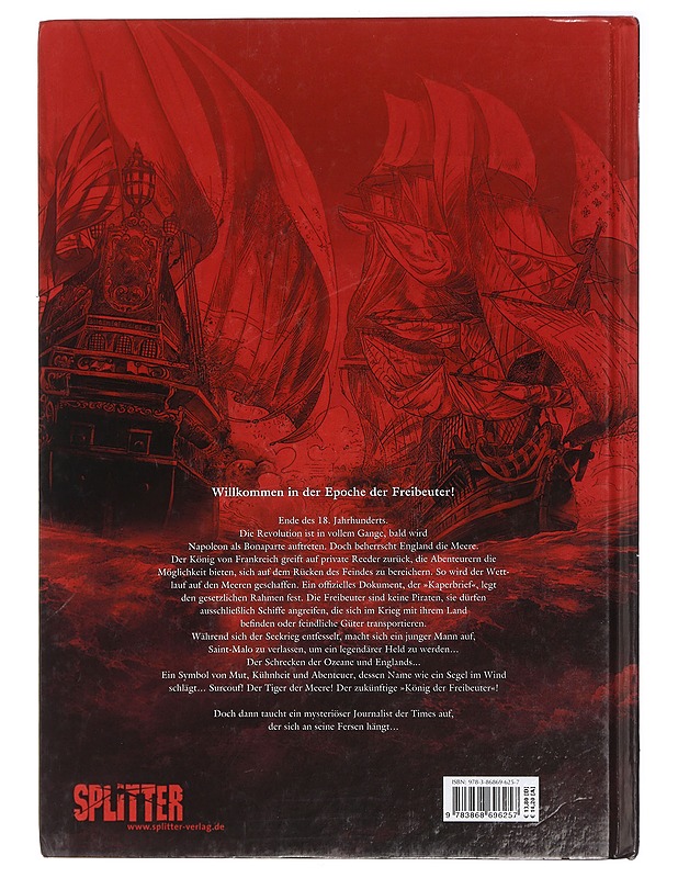 Surcouf. Band 1: Die Geburt einer Legende - Arnaud Delalande & Erick Surcouf - Sarjakuvat - 10105418196 - 1