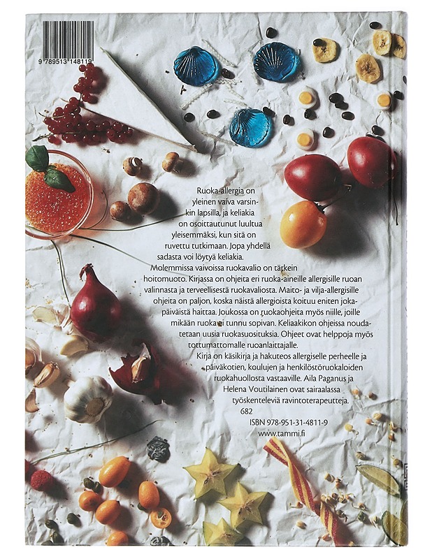 Allergia ja keliakia : ruoka- ja keittokirja - Paganus, Aila - Ruokakirjat - 10105418203 - 1