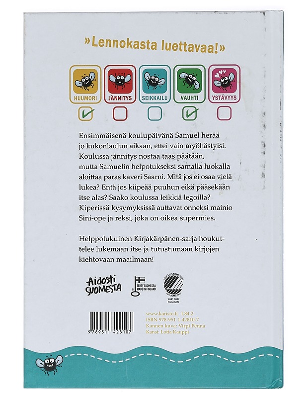 Rapiseva Reppu - Kallioniemi, Tuula - Lastenkirjat - 10105418208 - 1