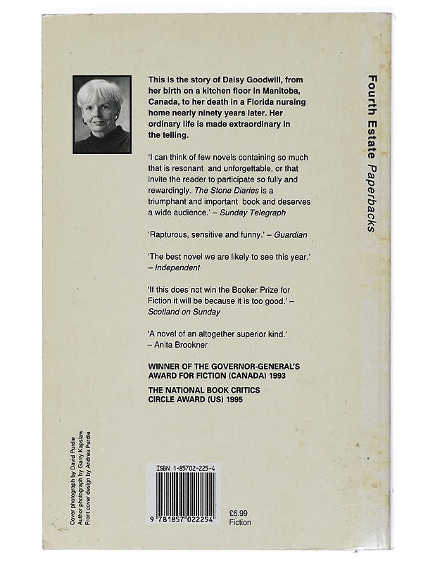 The stone diaries - Elämäkerrat ja muistelmat - 10105418209 - 1