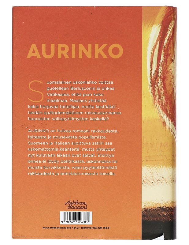 Aurinko - Esa Mäkijärvi - Romaanit ja novellit - 10105418215 - 1