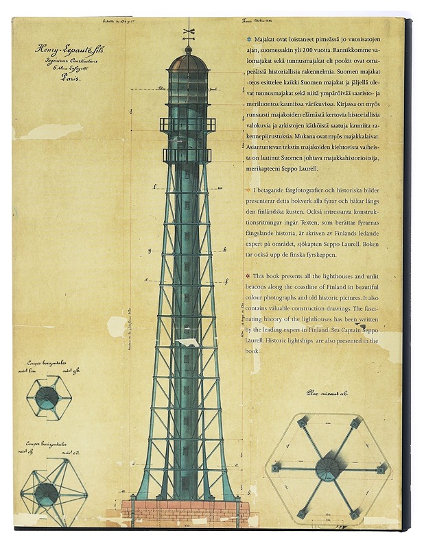 Suomen majakat = Finska fyrar = Finnish lighthouses - Seppo Laurell - Tietokirjat ja oppaat - 10105418228 - 1