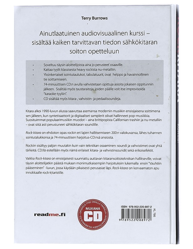 Rock-kitara - Burrows, Terry - Historiakirjat - 10105418237 - 1