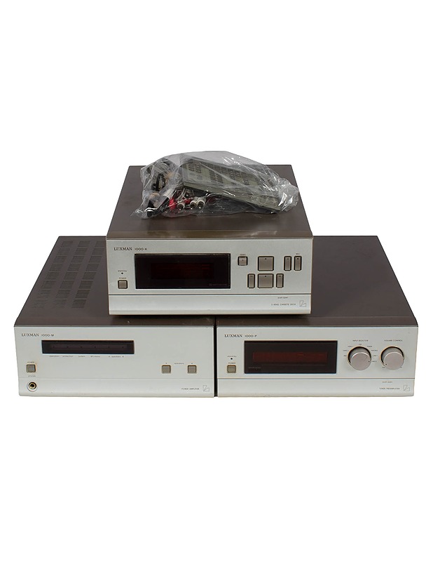 LUXMAN 1000-sarjan vahvistimet ja kasettinauhuri - Audio - 10105418287 - 0