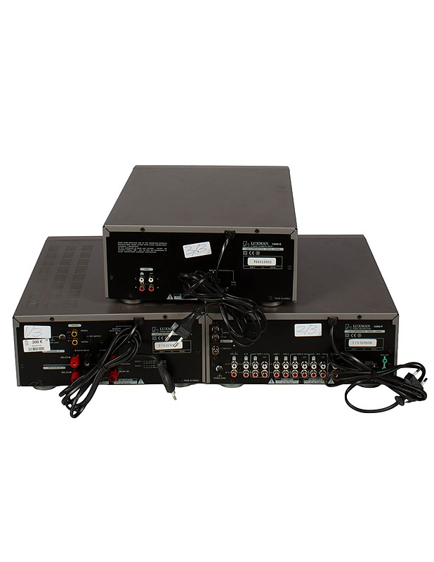 LUXMAN 1000-sarjan vahvistimet ja kasettinauhuri - Audio - 10105418287 - 1