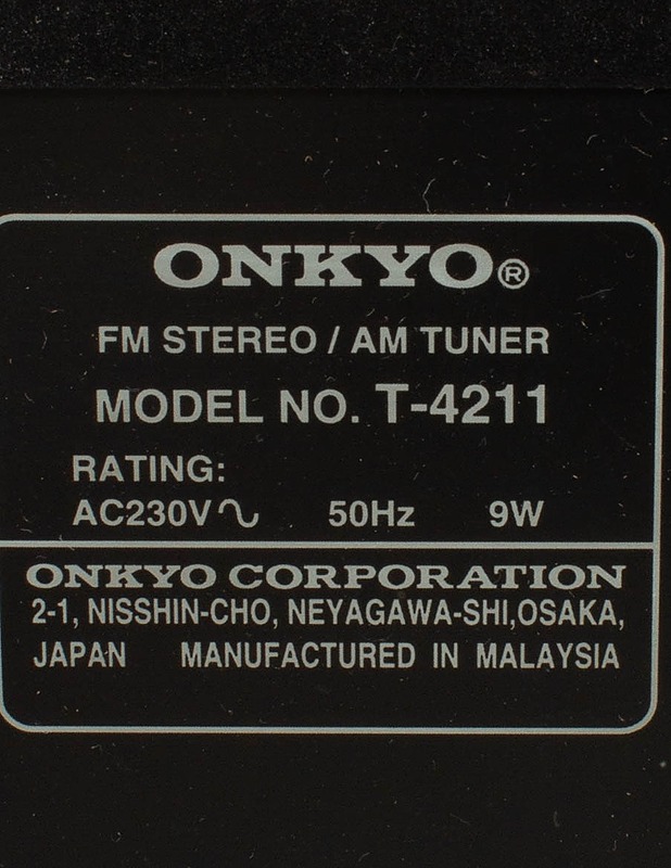 ONKYO T-4211 stereoviritin - Audio - 10105418335 - 2