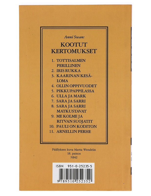 Kaarinan Kesäloma : Kootut Kertomukset III - Anni Swan  - Nuorten kirjat - 10105418338 - 1