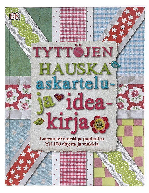 Tyttöjen hauska askartelu- ja ideakirja - Mitchem, James - Lastenkirjat - 10105418356 - 0