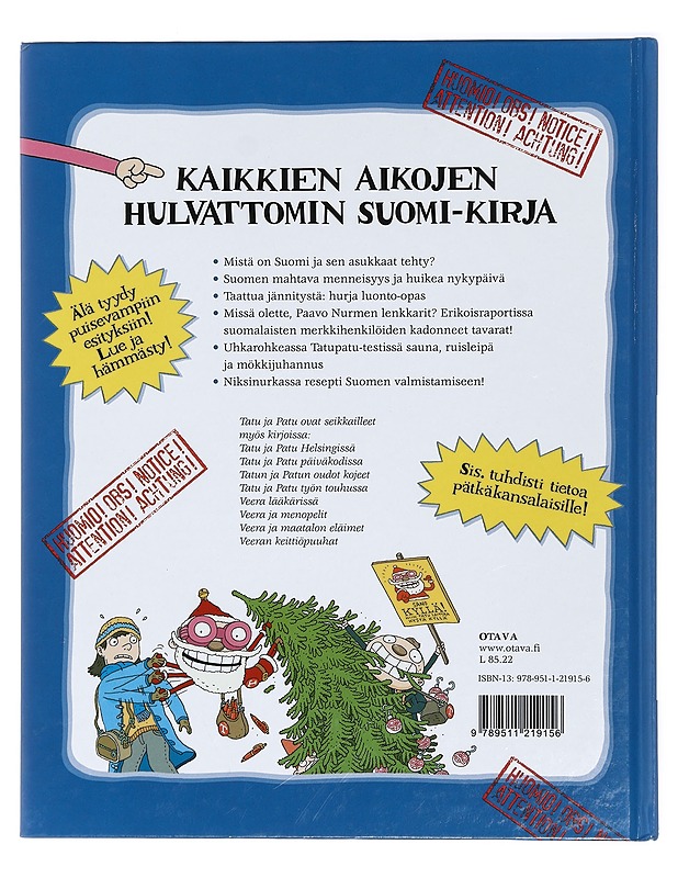 Tatun ja Patun Suomi - Havukainen, Aino - Lastenkirjat - 10105418376 - 1