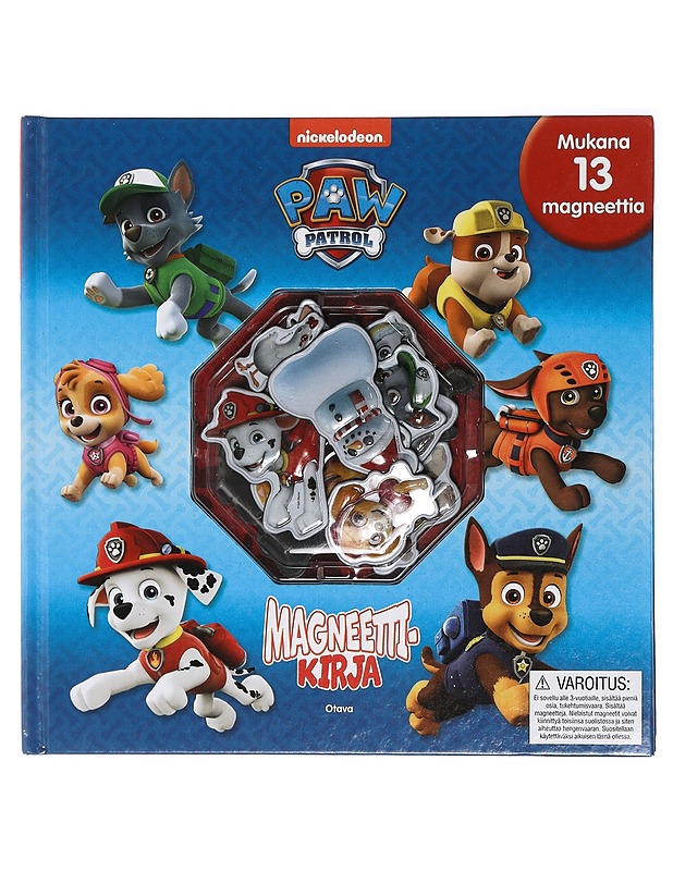 Paw Patrol: Magneettikirja - White, Erika - Lastenkirjat - 10105418383 - 0