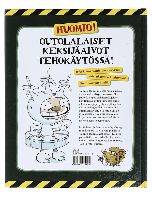 Tatun ja Patun kummat keksinnöt kautta aikojen - Havukainen, Aino - Lastenkirjat - 10105418387 - 1