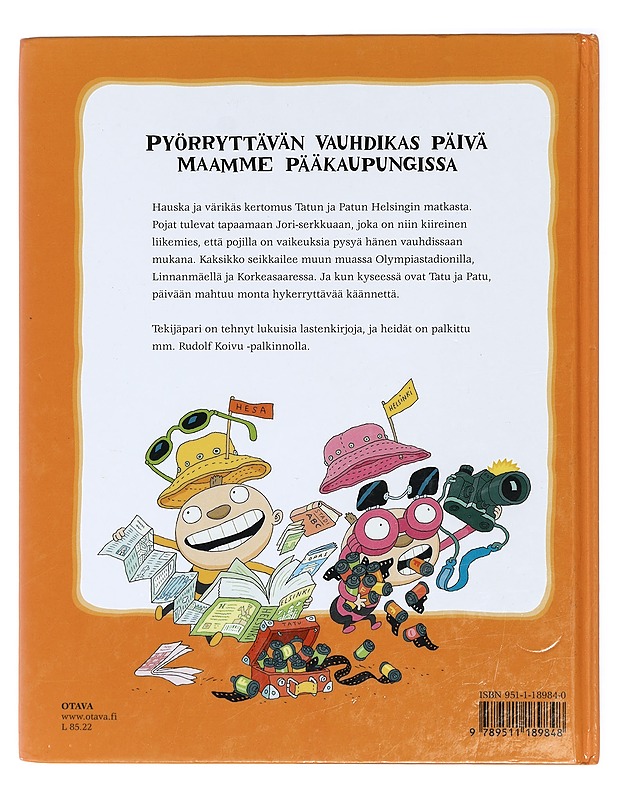 Tatu ja Patu Helsingissä - Havukainen, Aino - Lastenkirjat - 10105418411 - 1