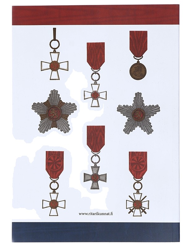 Kunniamerkkiopas = Ordenshandbok - Suomen Valkoisen Ruusun ja Suomen Leijonan ritarikunnat - Historiakirjat - 10105418444 - 1