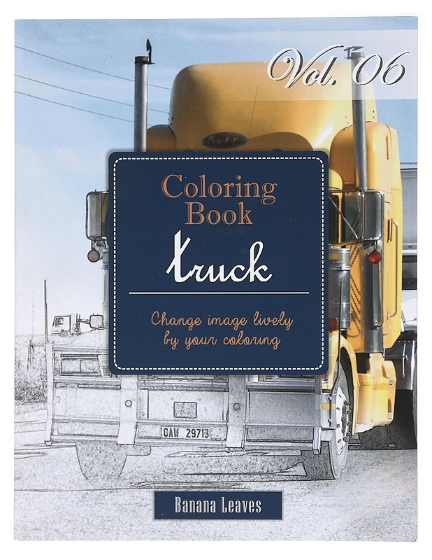 Coloring Book Vol6 : Truck - Harrastekirjat - 10105418460 - 0