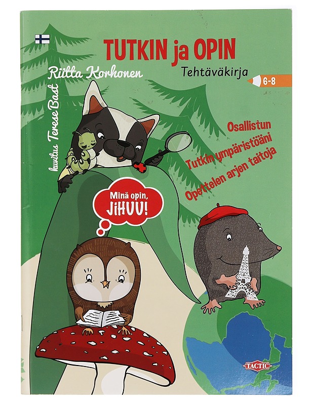 Tutkin ja opin - Korhonen, Riitta - Lastenkirjat - 10105418509 - 0