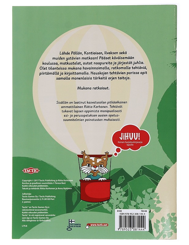 Tutkin ja opin - Korhonen, Riitta - Lastenkirjat - 10105418509 - 1