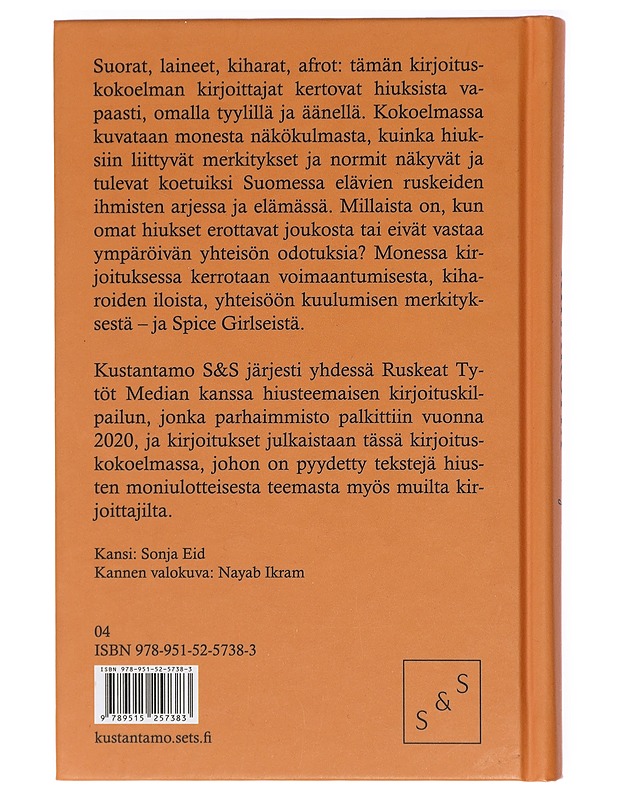 Kiharoita : kirjoituksia hiuksista - Eid, Mona - Elämäkerrat ja muistelmat - 10105418546 - 1