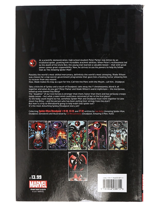 Spider-Man/Deadpool #9 Itsy Bitsy - Joe Kelly & Ed McGuiness - Sarjakuvat - 10105418603 - 1