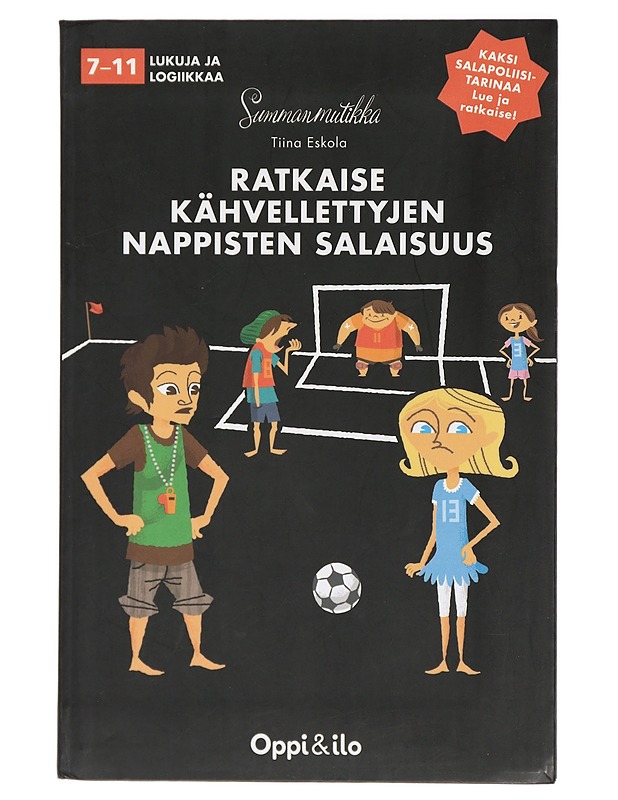 Ratkaise kähvellettyjen nappisten salaisuus - Eskola, Tiina - Lastenkirjat - 10105418562 - 0