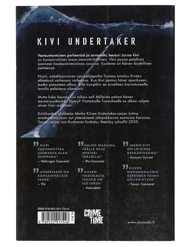 Undertaker Kivi - Kilpi, Marko - Jännitys ja dekkarit - 10105418567 - 1
