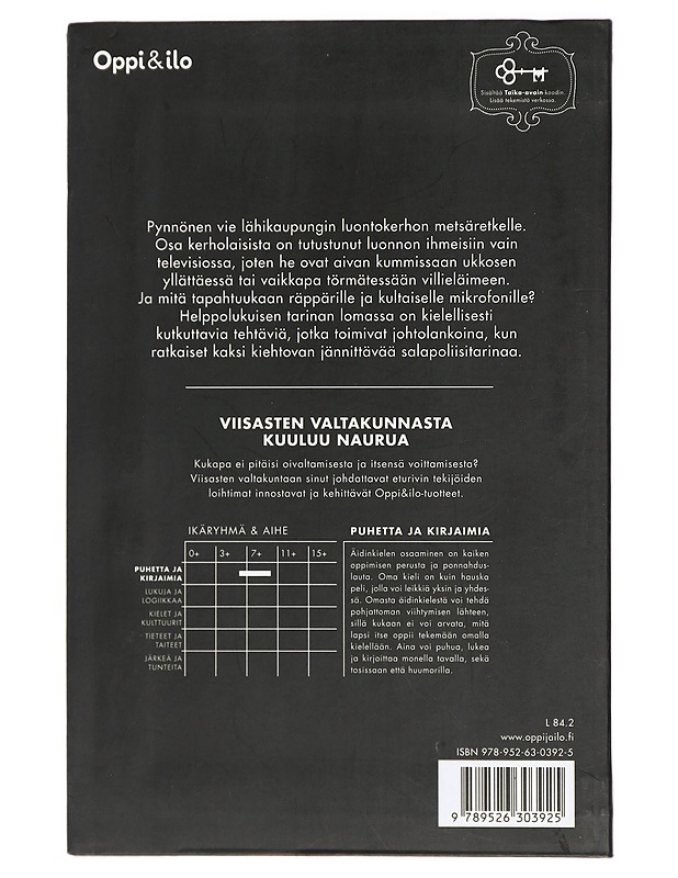 Summanmutikka : Ratkaise eksyneen räppärin arvoitus - Eskola, Tiina - Lastenkirjat - 10105418577 - 1