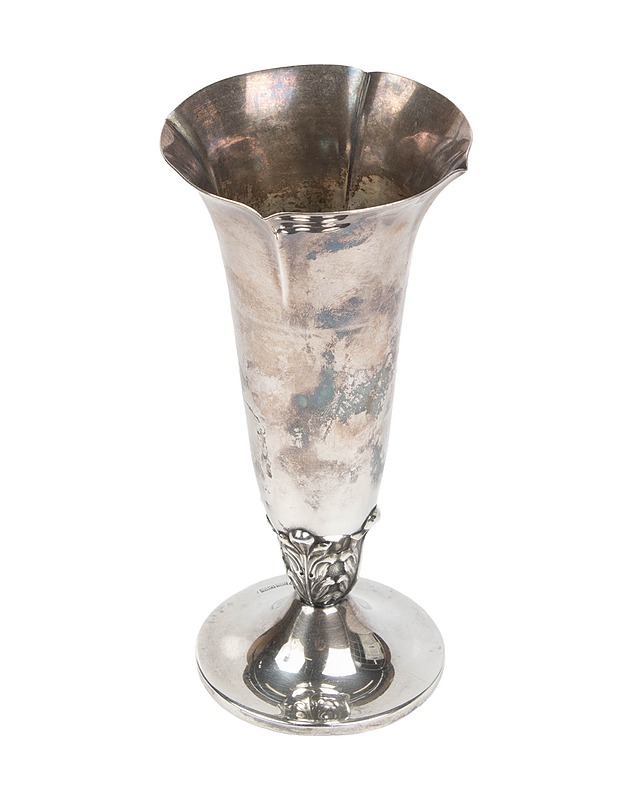 AURAN KULTASEPPÄ OY hopea maljakko - Maljakot ja ruukut - 10105418587 - 0