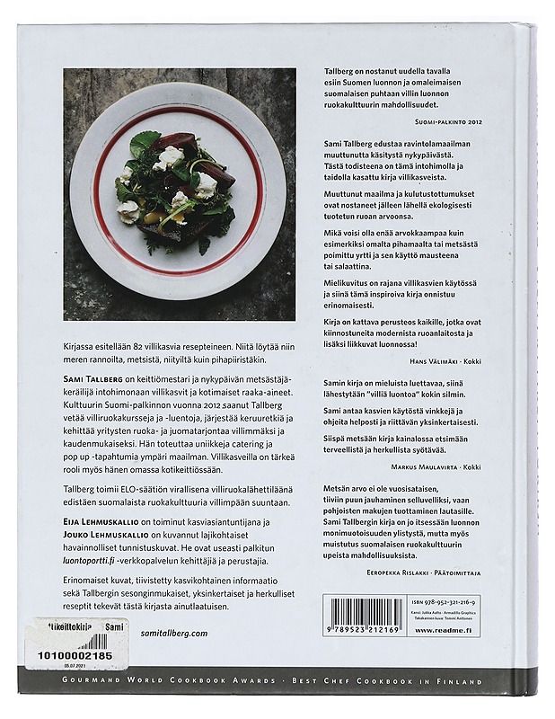 Villiyrttikeittokirja - Tallberg, Sami - Ruokakirjat - 10105418590 - 1