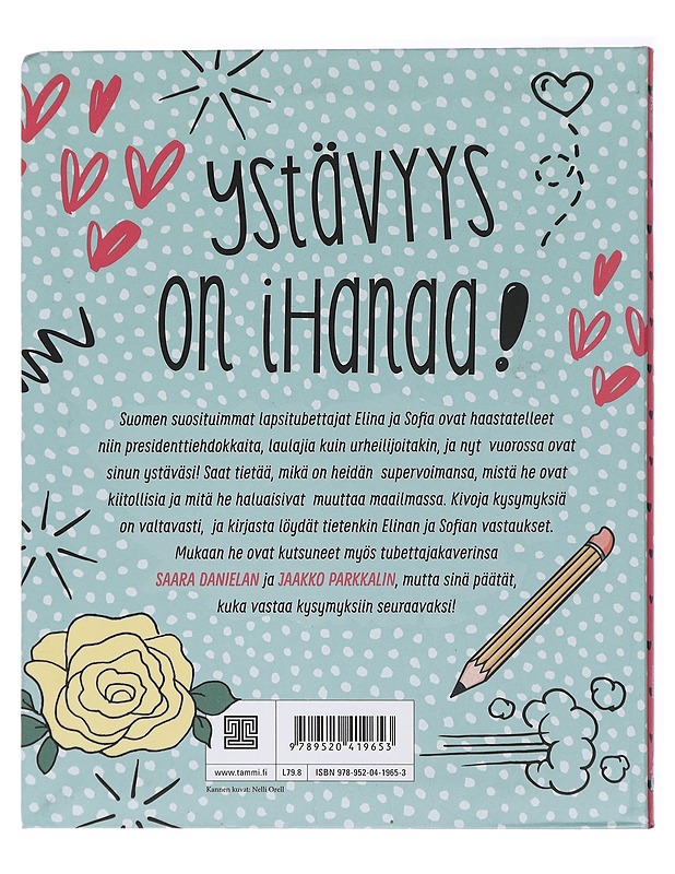 Elinan ja Sofian ystäväkirja - Elina - Lastenkirjat - 10105418611 - 1