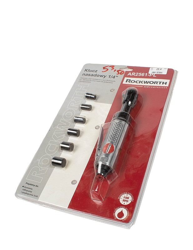 ROCKWORTH ¼" räikkäväännin, 7-osainen - Muut urheiluvälineet ja vapaa-aika - 10105418613 - 1