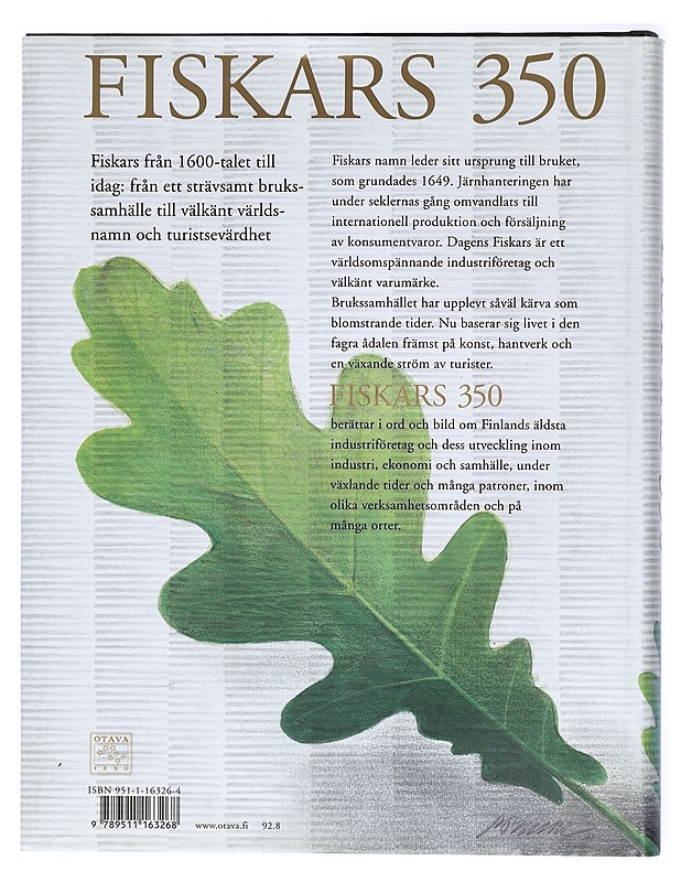 Fiskars 350 - Carlson, C. E. - Historiakirjat - 10105418617 - 1