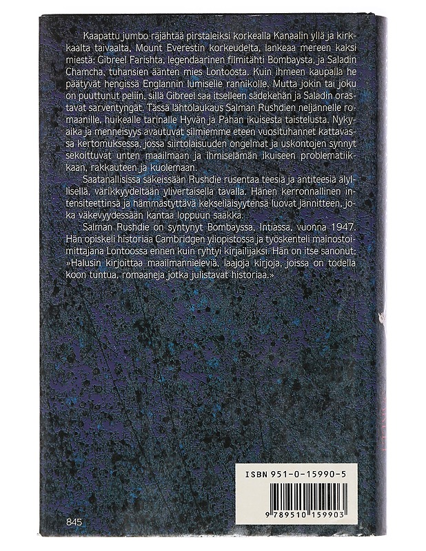 Saatanalliset säkeet - Rushdie, Salman - Romaanit ja novellit - 10105418624 - 1