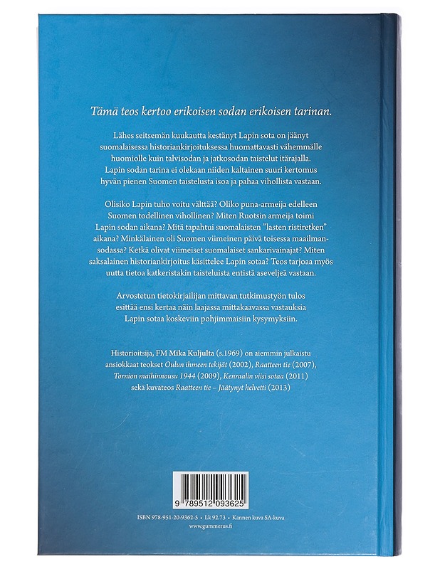 Lapin sota 1944-1945 - Mika Kulju - Historiakirjat - 10105418650 - 1