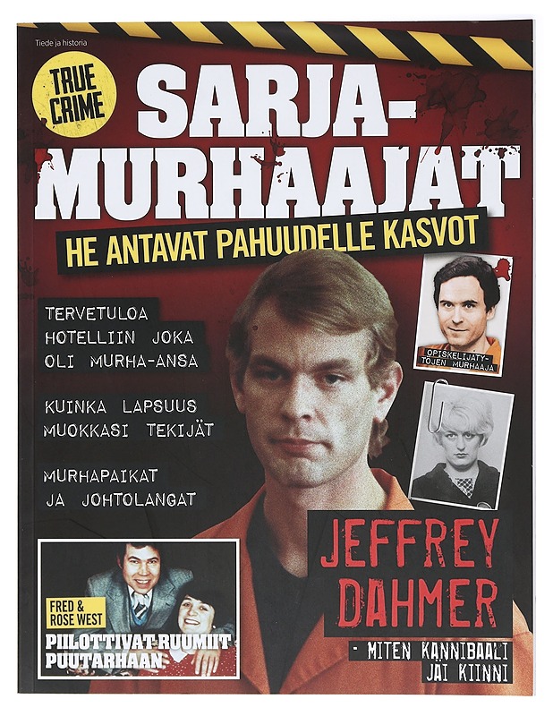  Sarjamurhaajat - he antavat pahuudelle kasvot - Lehdet - 10105418661 - 0