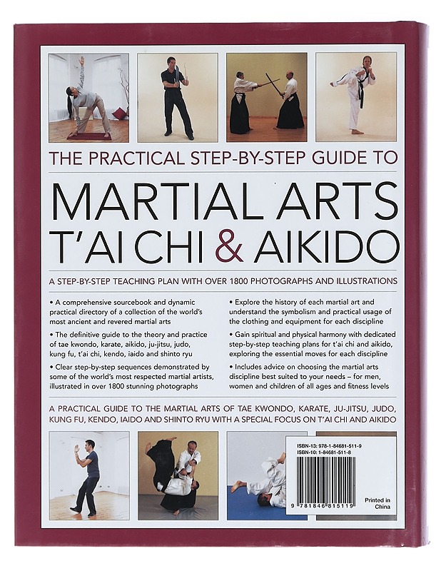 Martial Arts, T' Ai Chi & Aikido, The Practical Step-By-Step Guide to - Harrastekirjat - 10105418684 - 1